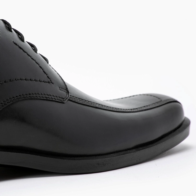 ZAPATO DE CUERO HOMBRE GUANTE NEGRO FIRENZE 0030714 - 3