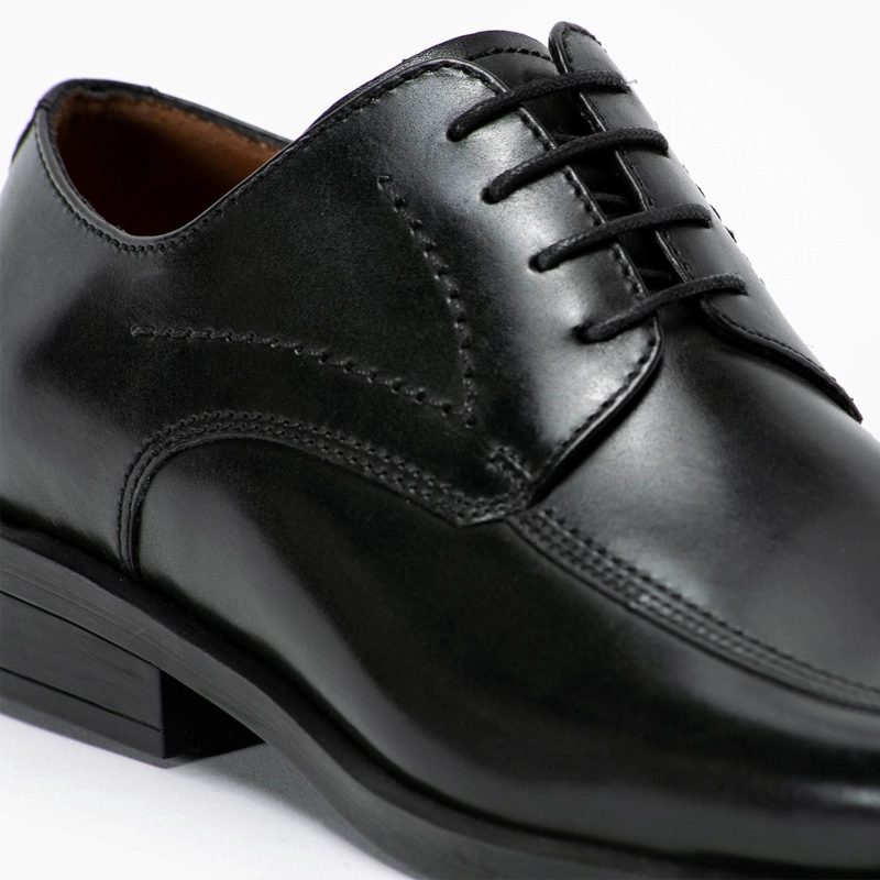 ZAPATO DE CUERO HOMBRE GUANTE NEGRO FIRENZE 0030714 - 4