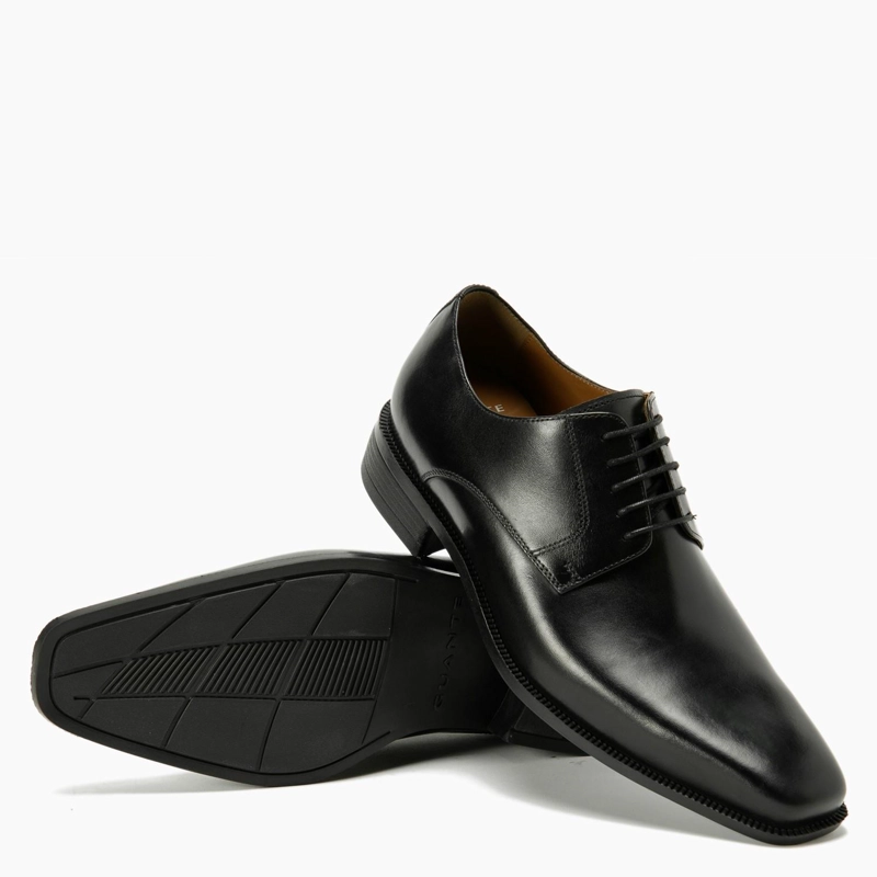ZAPATO DE CUERO HOMBRE GUANTE NEGRO BALTIMORE - 2