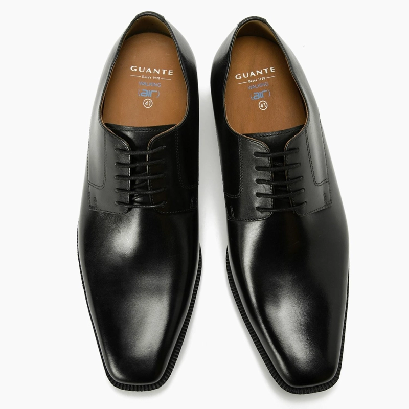 ZAPATO DE CUERO HOMBRE GUANTE NEGRO BALTIMORE - 3