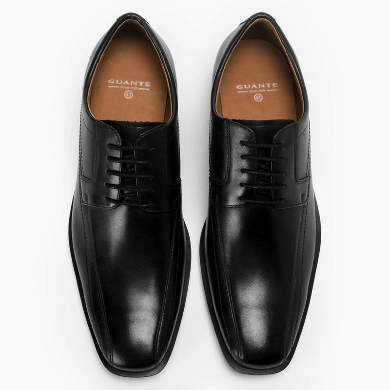 ZAPATO DE CUERO HOMBRE GUANTE NEGRO DOWNTOWN 0034374 - 3