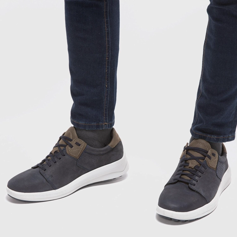 ZAPATO DE CUERO HOMBRE GUANTE MARINO JACKSONVILLE - 2
