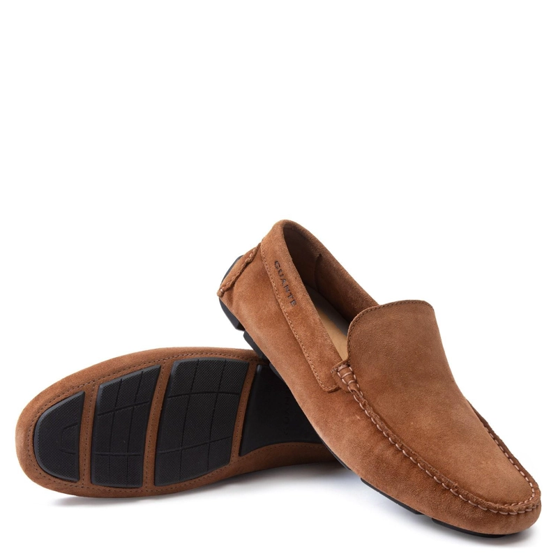 MOCASIN DE CUERO HOMBRE GUANTE WHISKY COSTA RICA 0035391 - 4