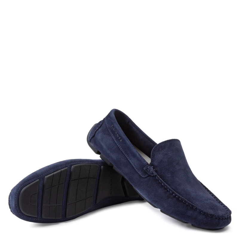 MOCASIN DE CUERO HOMBRE GUANTE MARINO COSTA RICA 0035309 - 4