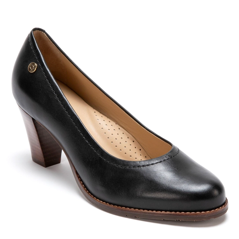 ZAPATO DE CUERO MUJER GACEL NEGRO MARGOT - 3