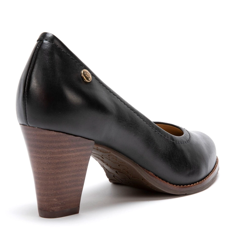 ZAPATO DE CUERO MUJER GACEL NEGRO MARGOT - 5