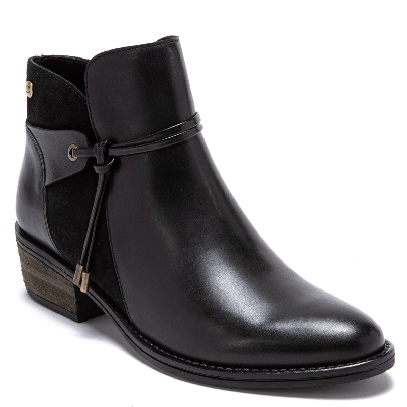 BOTIN DE CUERO MUJER GACEL NEGRO GINA - 3