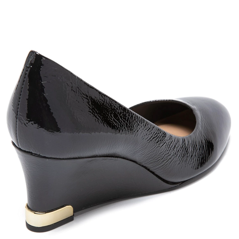 ZAPATO DE CUERO MUJER GACEL NEGRO CLARICE 0659179 - 5