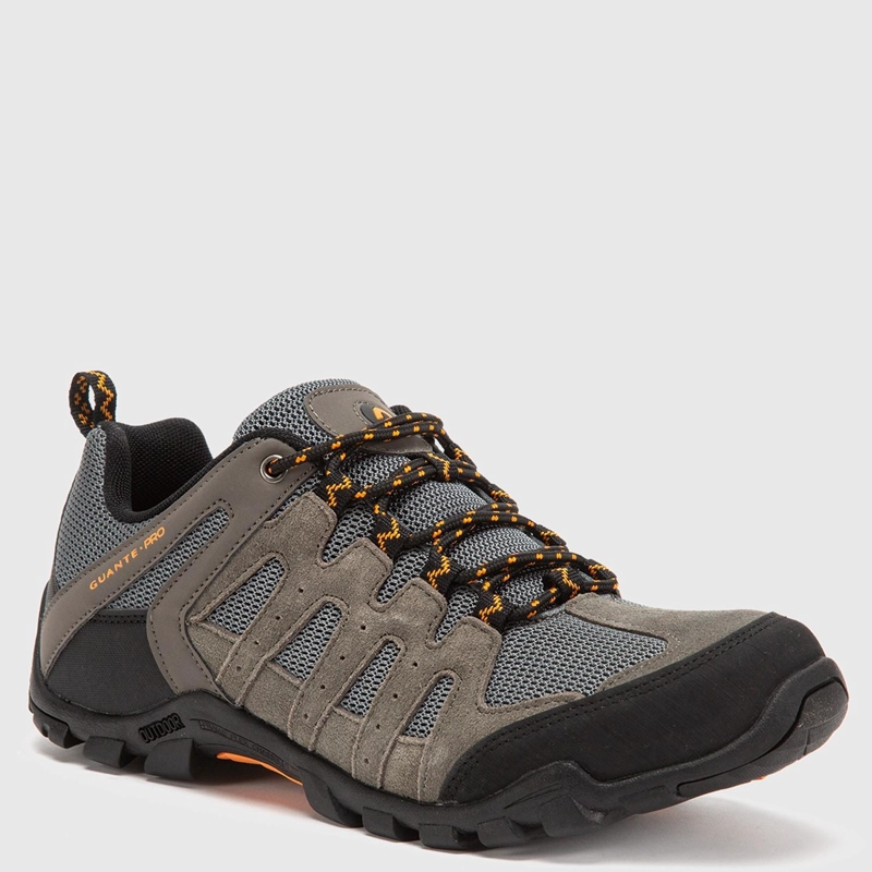 ZAPATILLA OUTDOOR DE CUERO HOMBRE GUANTE GRIS LASCAR 0035196 - 2