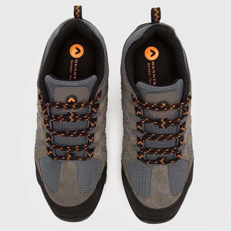 ZAPATILLA OUTDOOR DE CUERO HOMBRE GUANTE GRIS LASCAR 0035196 - 4