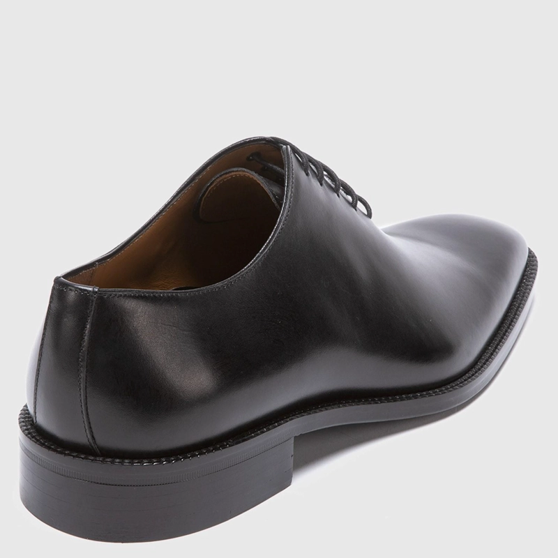 ZAPATO DE CUERO HOMBRE GUANTE NEGRO SUELA PRESIDENT 0035438 - 5