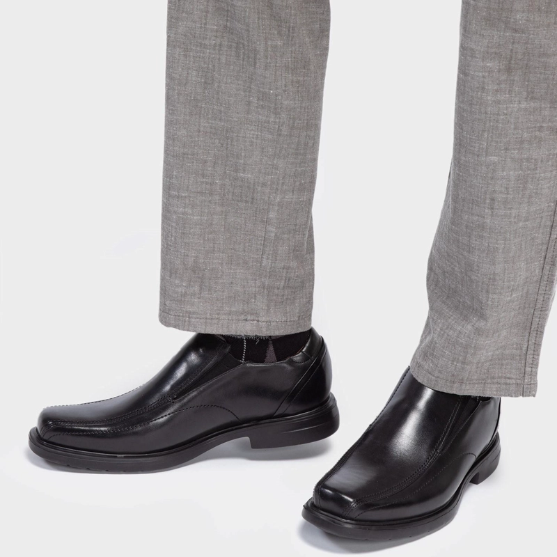 ZAPATO DE CUERO HOMBRE GUANTE NEGRO FERGUSON 0035327 - 2