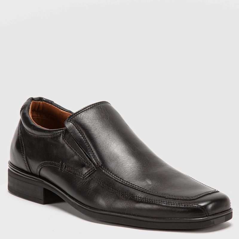 ZAPATO DE CUERO HOMBRE GUANTE NEGRO MONTREAL - 2