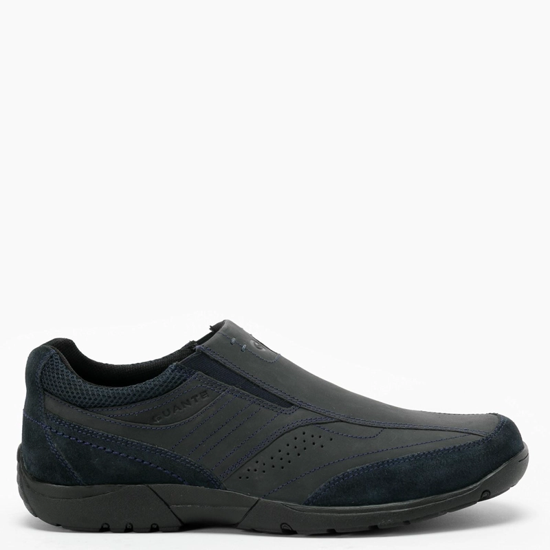 ZAPATO DE CUERO HOMBRE GUANTE AZUL VANCOUVER - 1