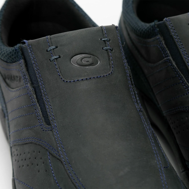 ZAPATO DE CUERO HOMBRE GUANTE AZUL VANCOUVER - 4