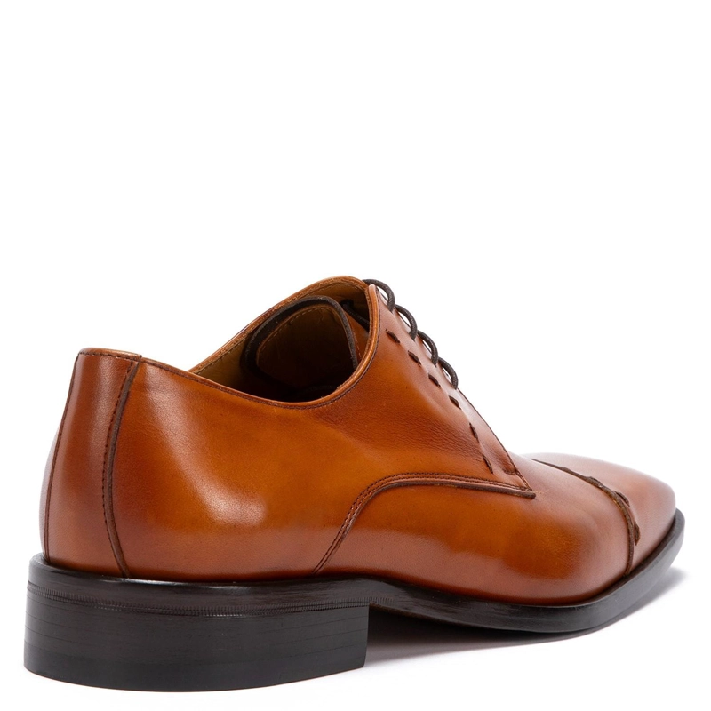 ZAPATO DE CUERO HOMBRE GUANTE BRANDY SUELA PRESIDENT 0034495 - 5