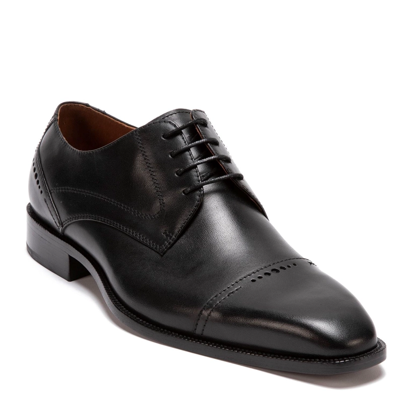 ZAPATO DE CUERO HOMBRE GUANTE NEGRO SUELA - 3