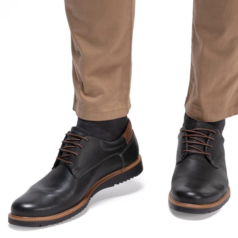 ZAPATO DE CUERO HOMBRE GUANTE MARINO NANTES 0034817 - 2