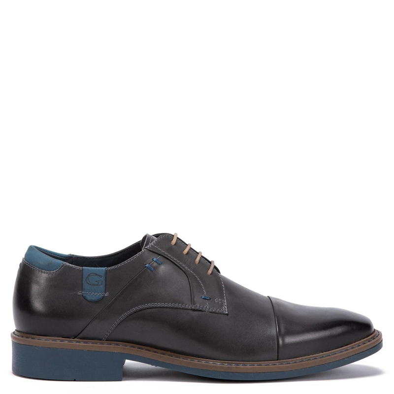 ZAPATO DE CUERO HOMBRE GUANTE GRAFITO TORONTO 0034432 - 1