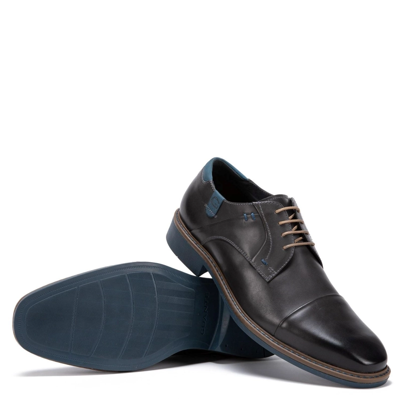 ZAPATO DE CUERO HOMBRE GUANTE GRAFITO TORONTO 0034432 - 4