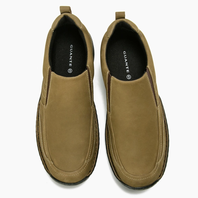 ZAPATO DE CUERO HOMBRE GUANTE CAFE  DORTMUND 0032289 - 3