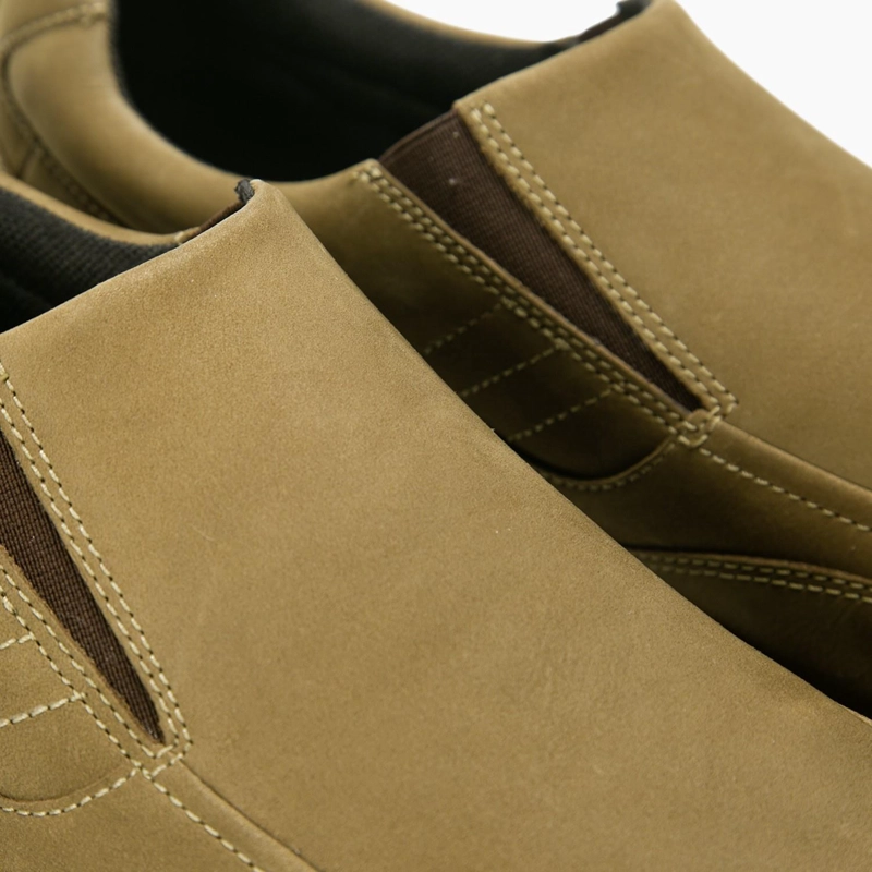 ZAPATO DE CUERO HOMBRE GUANTE CAFE  DORTMUND 0032289 - 4