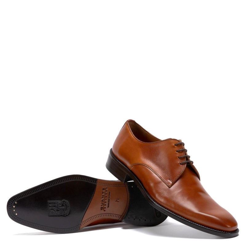 ZAPATO DE CUERO HOMBRE GUANTE BRANDY SUELA PRESIDENT 0034498 - 4