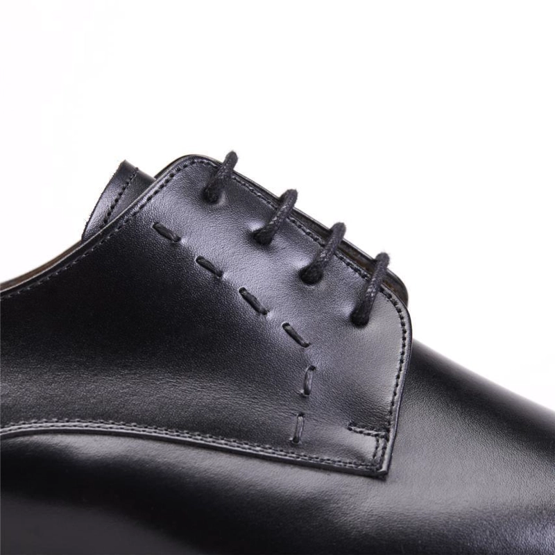 ZAPATO DE CUERO HOMBRE GUANTE NEGRO SUELA PRESIDENT 0034494 - 3