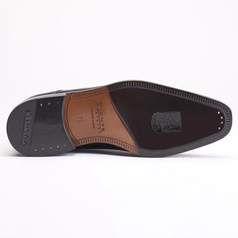 ZAPATO DE CUERO HOMBRE GUANTE NEGRO SUELA PRESIDENT 0034494 - 4
