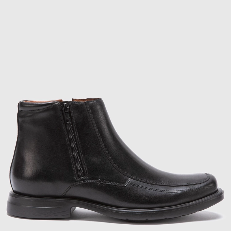 BOTIN DE CUERO HOMBRE GUANTE NEGRO FERGUSON - 1