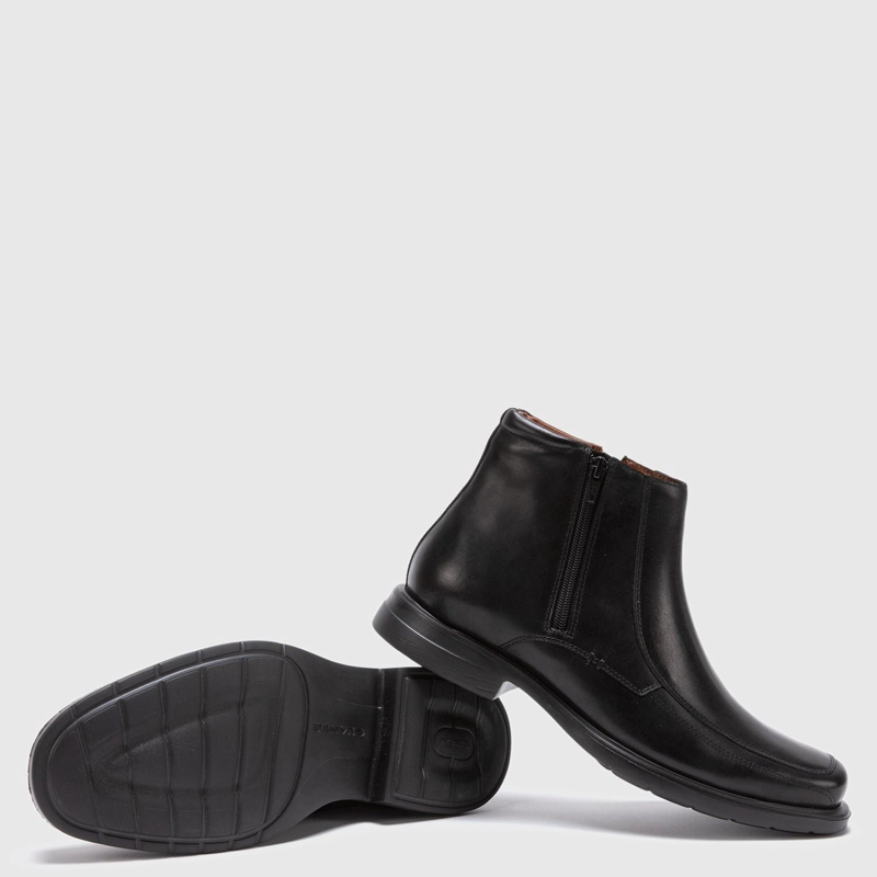 BOTIN DE CUERO HOMBRE GUANTE NEGRO FERGUSON 0034143 - 4