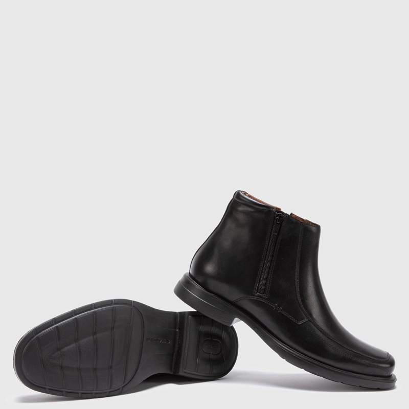 BOTIN DE CUERO HOMBRE GUANTE NEGRO FERGUSON - 4