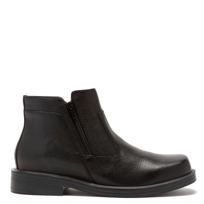 BOTIN DE CUERO HOMBRE GUANTE NEGRO PERFECT RE-FLEX - 1