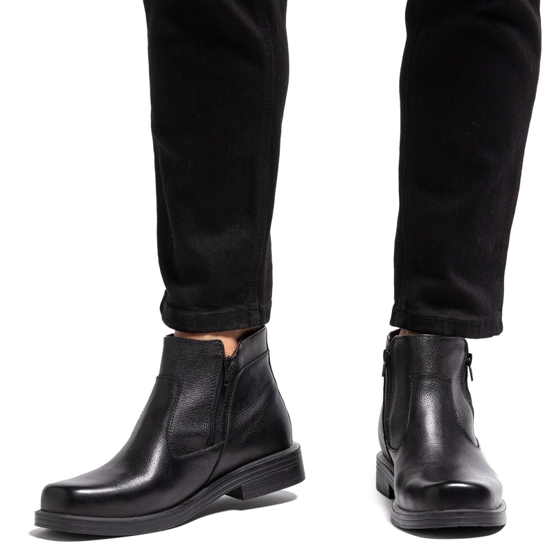 BOTIN DE CUERO HOMBRE GUANTE NEGRO PERFECT RE-FLEX - 2