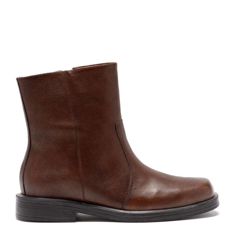 BOTA DE CUERO HOMBRE GUANTE CHOCOLATE PERFECT RE-FLEX 0031875 - 1