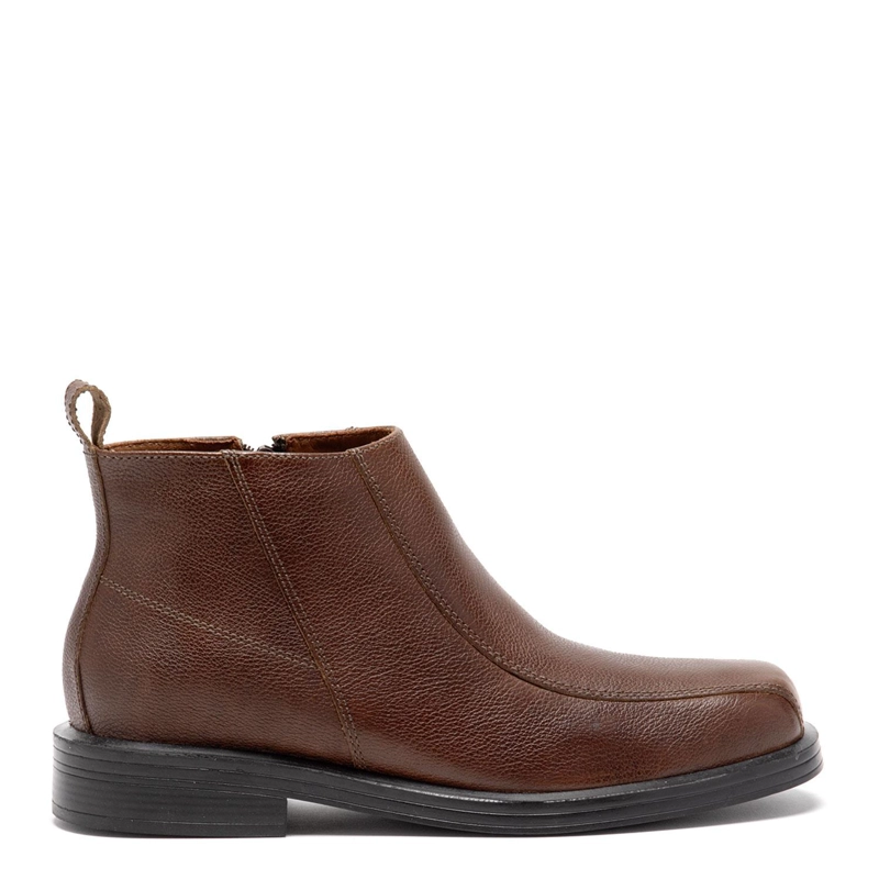 BOTIN DE CUERO HOMBRE GUANTE CHOCOLATE PERFECT RE-FLEX 0032553 - 1