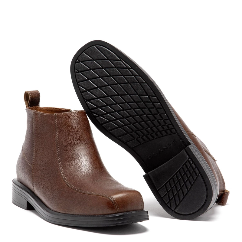 BOTIN DE CUERO HOMBRE GUANTE CHOCOLATE PERFECT RE-FLEX 0032553 - 4