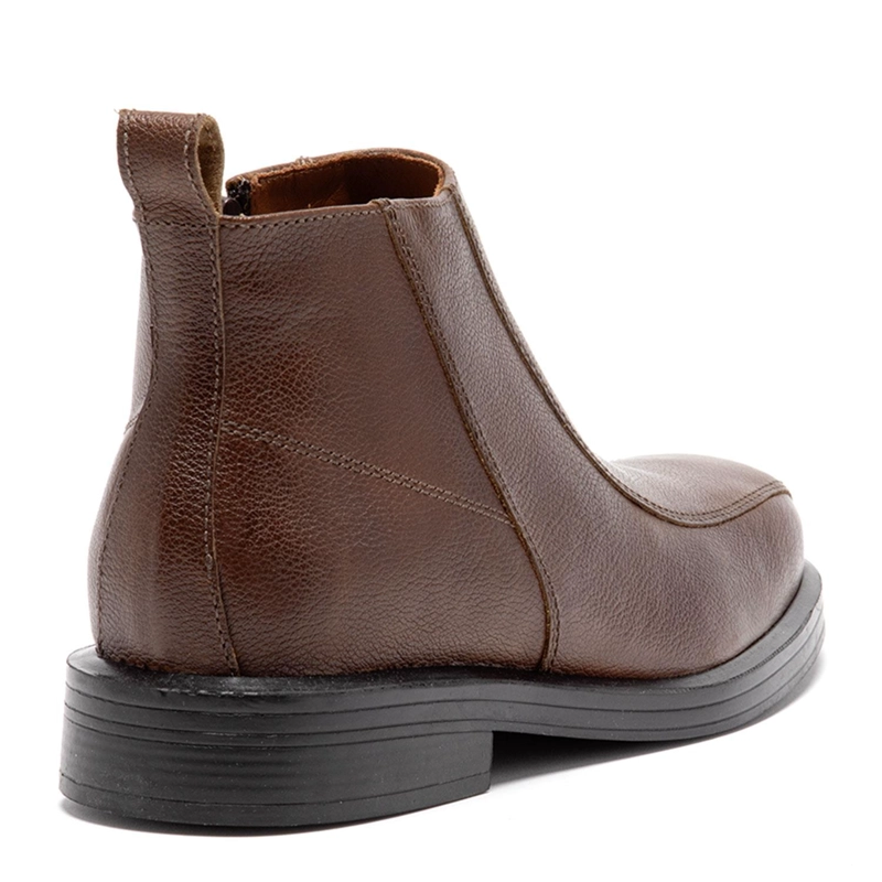 BOTIN DE CUERO HOMBRE GUANTE CHOCOLATE PERFECT RE-FLEX 0032553 - 5