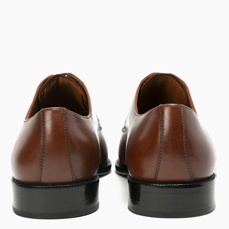 ZAPATO DE CUERO HOMBRE GUANTE BRANDY SUELA 0032001 - 5