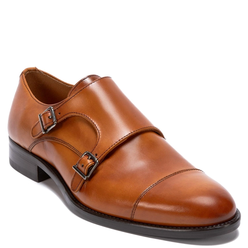 ZAPATO DE CUERO HOMBRE GUANTE BRANDY SUELA PRESIDENT 0034504 - 3