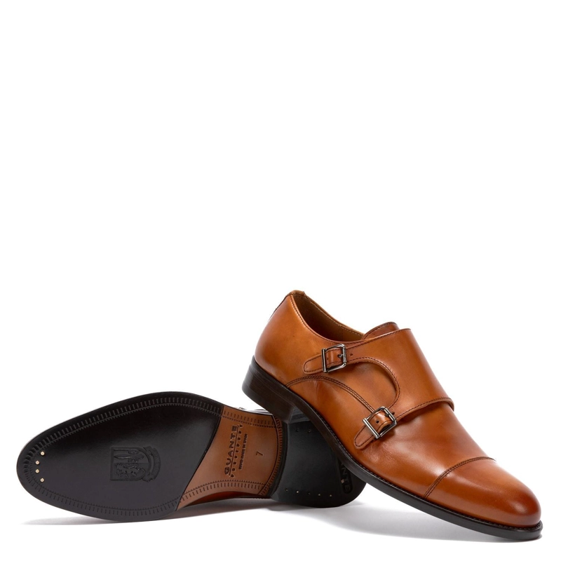 ZAPATO DE CUERO HOMBRE GUANTE BRANDY SUELA PRESIDENT 0034504 - 4
