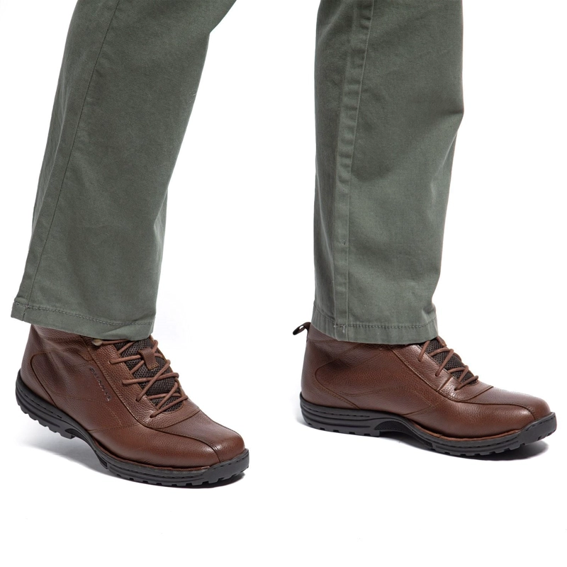 BOTIN DE CUERO HOMBRE GUANTE MARRON DORTMUND 0035451 - 2