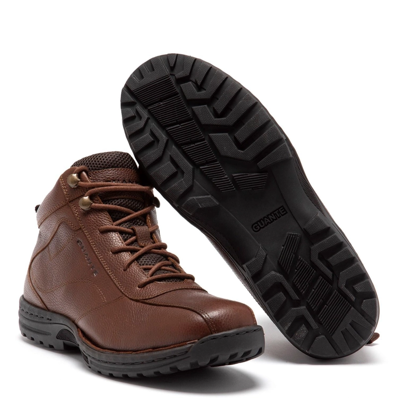 BOTIN DE CUERO HOMBRE GUANTE MARRON DORTMUND 0035451 - 4