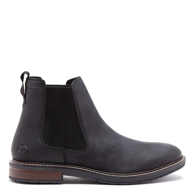 BOTIN DE CUERO HOMBRE GUANTE NEGRO CASPER 0035418 - 1