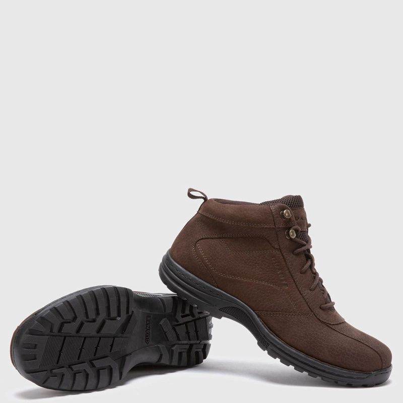 BOTIN DE CUERO HOMBRE GUANTE CHOCOLATE DORTMUND - 4