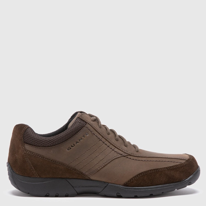 ZAPATO DE CUERO HOMBRE GUANTE CHOCOLATE VANCOUVER - 1