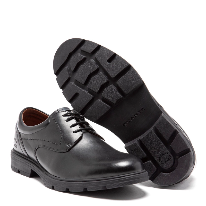 ZAPATO DE CUERO HOMBRE GUANTE NEGRO GINEBRA 0035318 - 4