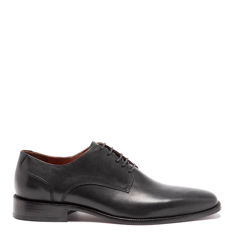 ZAPATO DE CUERO HOMBRE GUANTE NEGRO SUELA 0035428 - 1