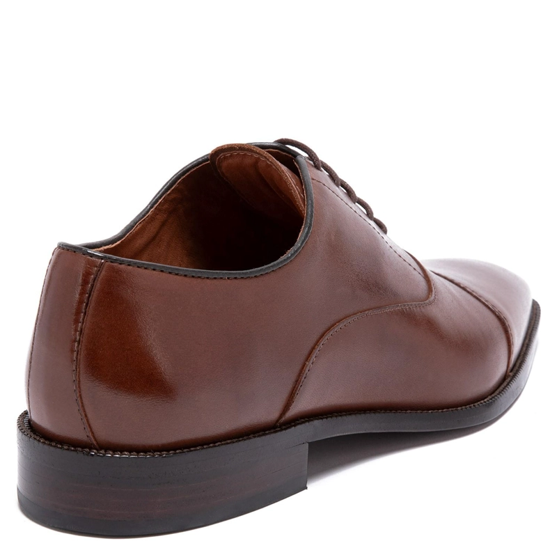 ZAPATO DE CUERO HOMBRE GUANTE BRANDY SUELA 0035426 - 5