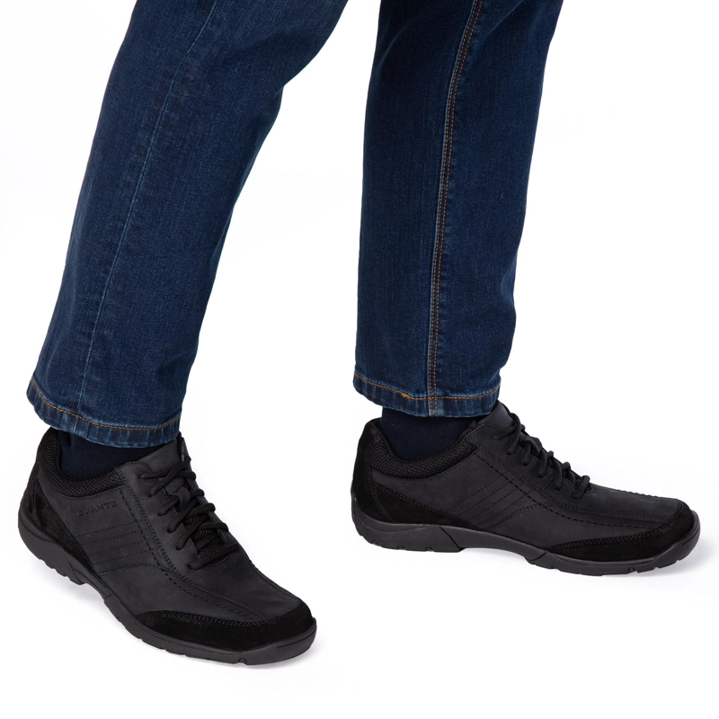 ZAPATO DE CUERO HOMBRE GUANTE NEGRO VANCOUVER 0035561 - 2